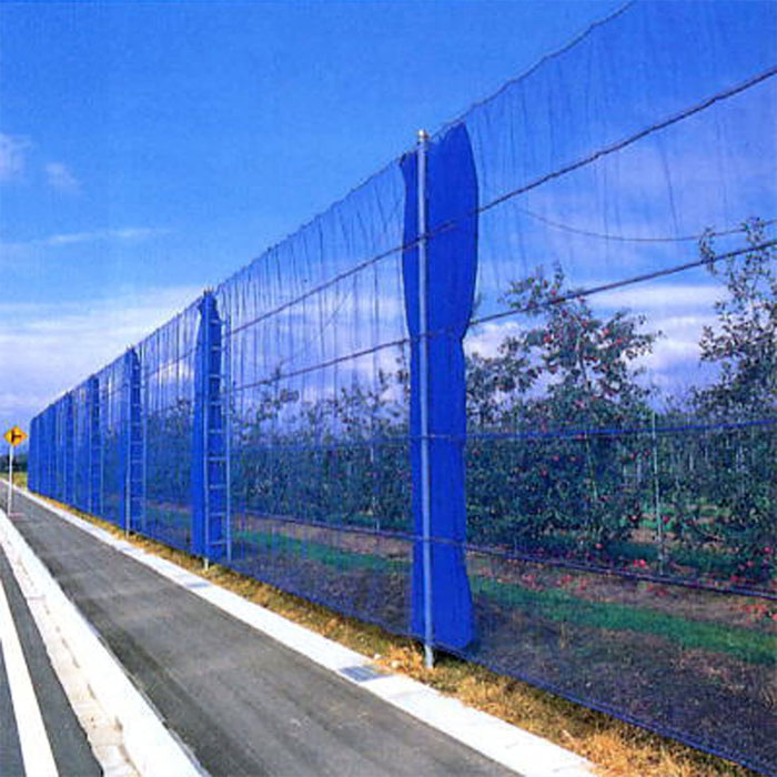 ダイオ 防風ネット 140 1×5m ブルー - 鉢、プランター