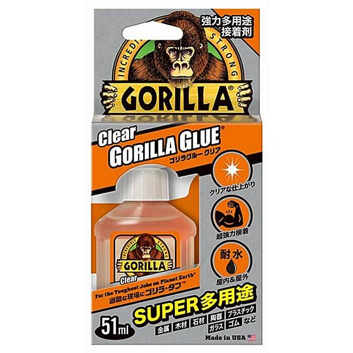 ゴリラ グルー クリア 超強力多用途接着剤 51ml Kure E 1770 The Gorilla Glue Company Kure 超強力 Super多用途 クリアな仕上がりの多用途接着剤 村の鍛冶屋本店