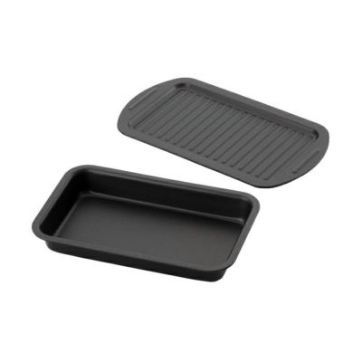 安心の日本製】 グリルdeクック オーブンパン 38986 魚焼きグリルで