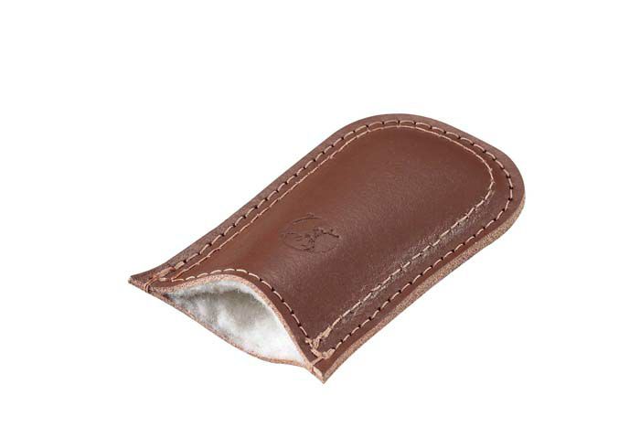 【頑張って送料無料！】キャプテンスタッグスキレットレザーハンドルカバー（ブラウン）UG-3041日本製ケース皮革