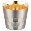 SUSCUP オールドファッションタンブラー 内面24金メッキ