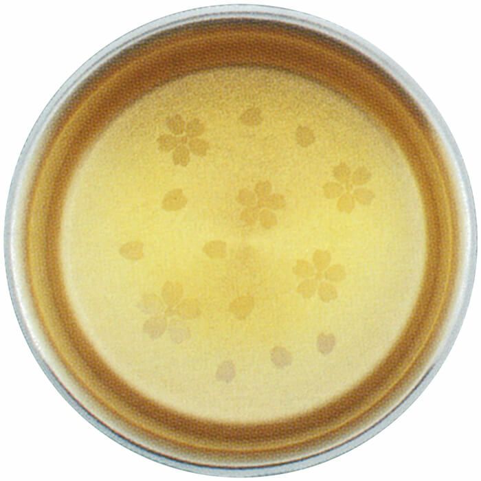 SUSCUP ファッションタンブラーさくら｜18-8 ステンレス二重構造 内面24金メッキ