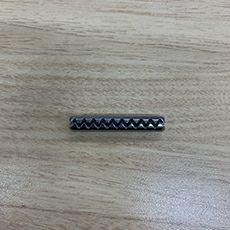 アルミタープポール レッド 中間用 太さ32mm×長さ60cm 【村の
