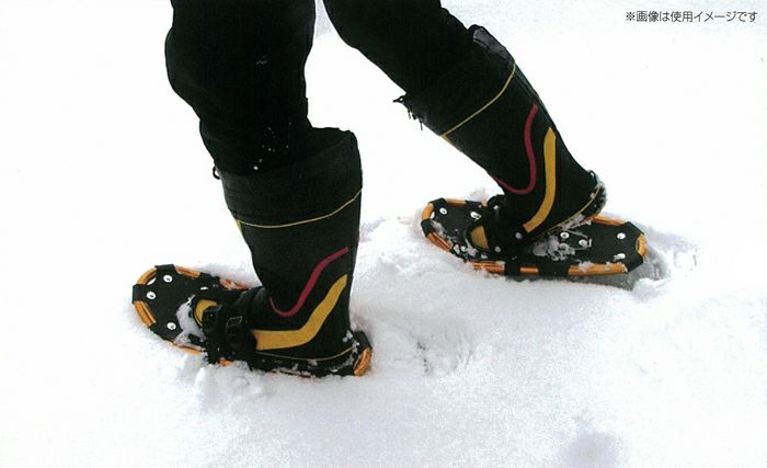 アルミかんじきL［L-58］アルミフレームでラクラク雪上歩行の 