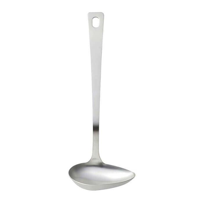 40786] 18-8 stainless steel seamless horizontal opening ladle made by  Tsubamesanjo Shimomura Kihan stainless steel integrally molded spout shape  for easy pouring