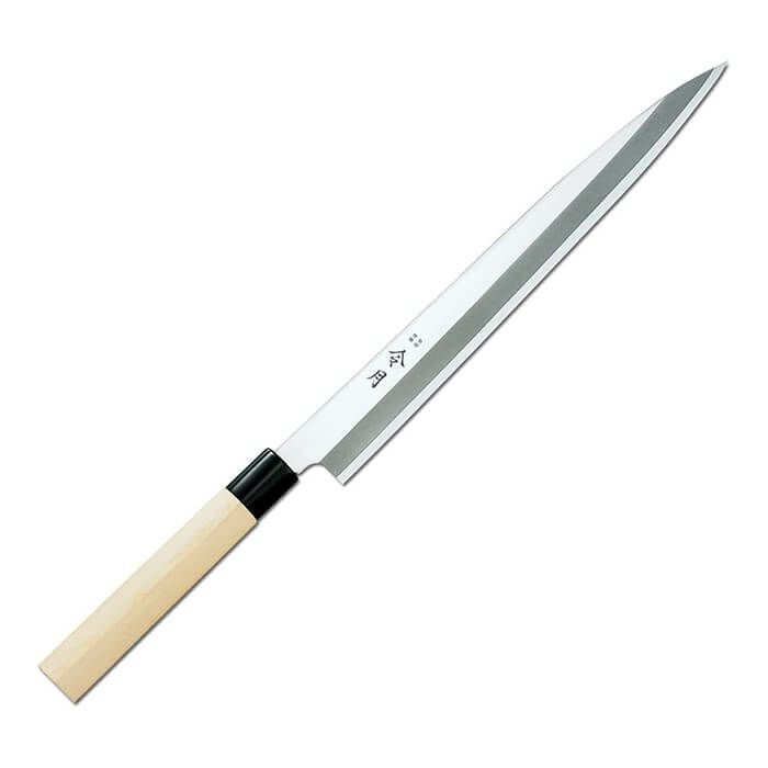 FC-1078】富士カトラリー 令月 ステンレス刃物鋼和庖丁 柳刃 270mm