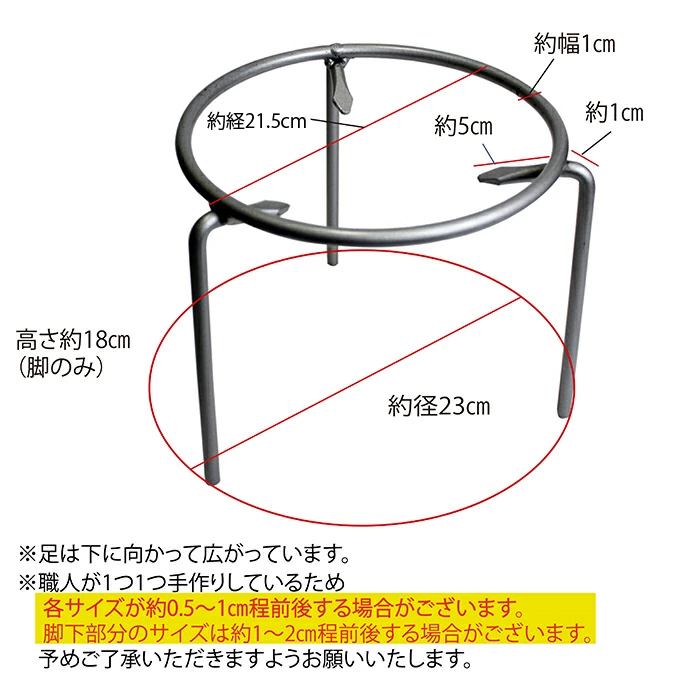 ヌリ五徳7寸