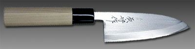 三條辰守作鋼付け鯵切包丁135ｍｍ